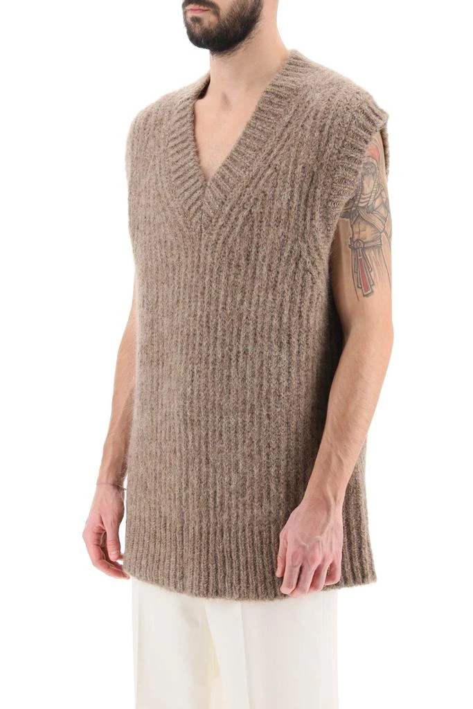 商品AMI|Ribbed Alpaca Sweater Vest,价格¥2162,第2张图片详细描述