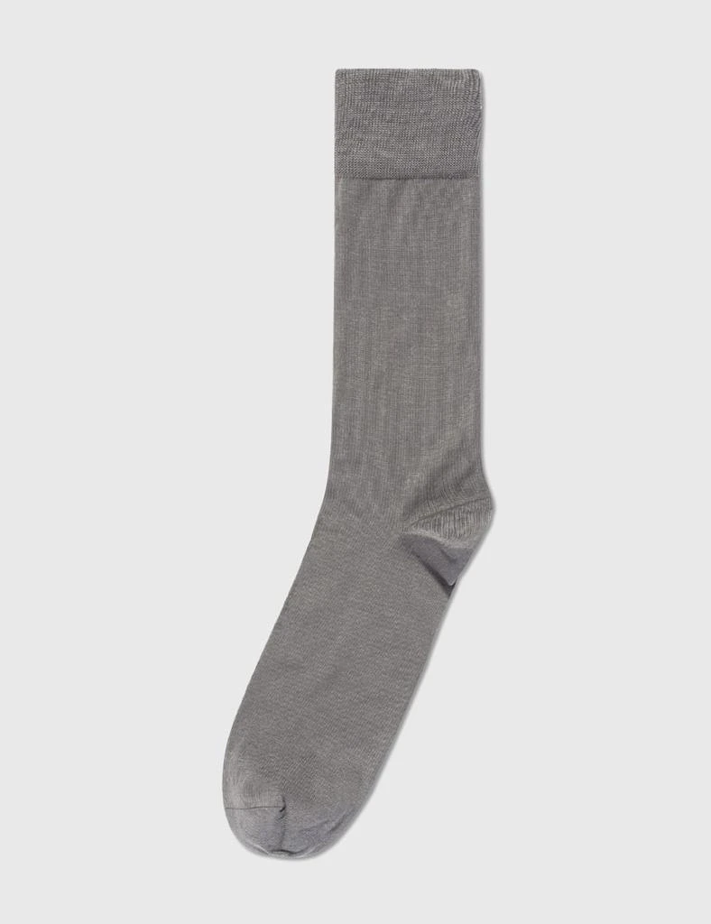 商品Thom Browne|Cotton 4-Bar Mid-calf Socks,价格¥635,第5张图片详细描述