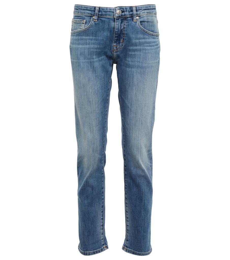 商品AG Jeans|Ex-Boyfriend中腰修身牛仔裤,价格¥1470,第1张图片