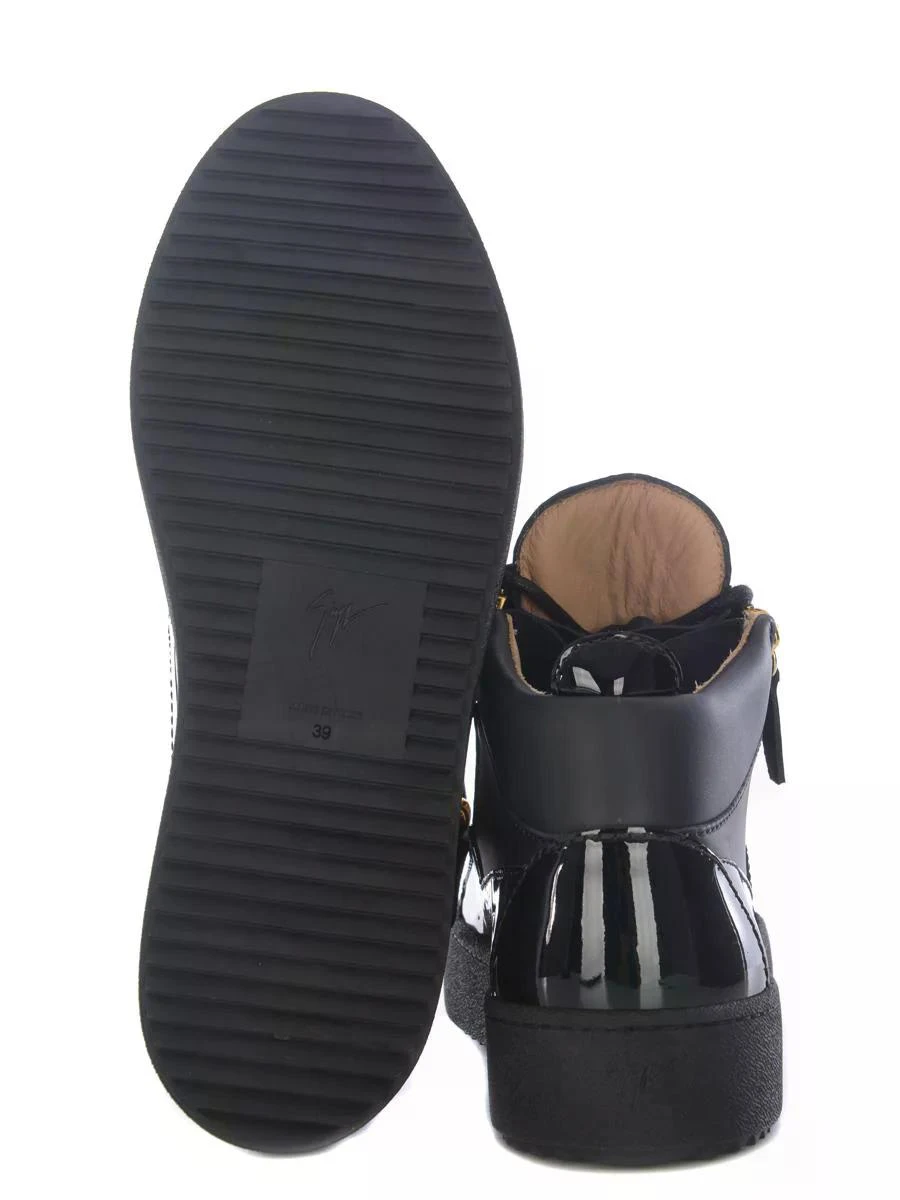 商品【商品预售7天】 Giuseppe Zanotti|Giuseppe Zanotti 男士休闲鞋 RU00011003-8 黑色,价格¥5114,第6张图片详细描述