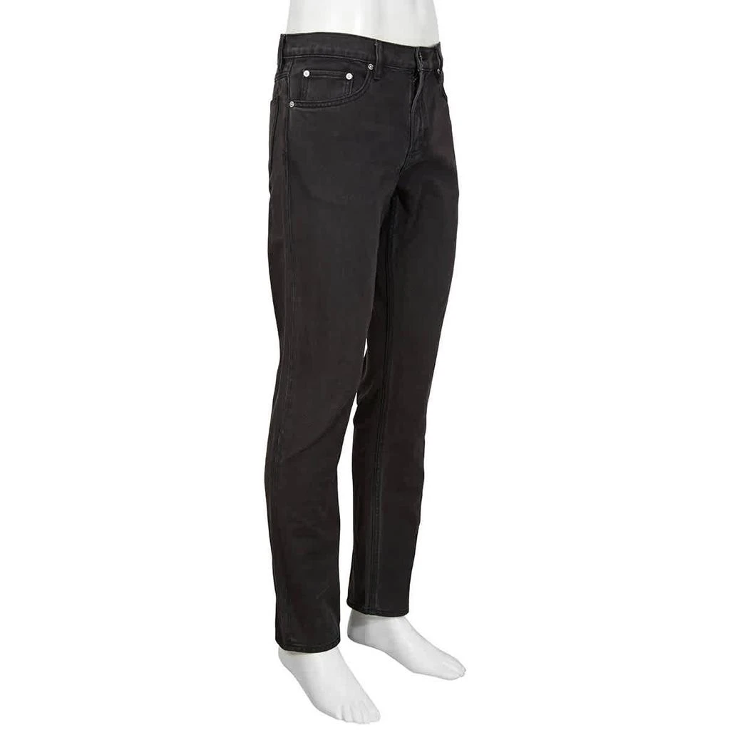 商品Burberry|Burberry Mens Black Straight Fit Washed Jeans, Waist Size 28R,价格¥810,第2张图片详细描述