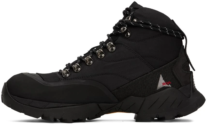 商品ROA|Black Andreas Strap Boots,价格¥2437,第3张图片详细描述