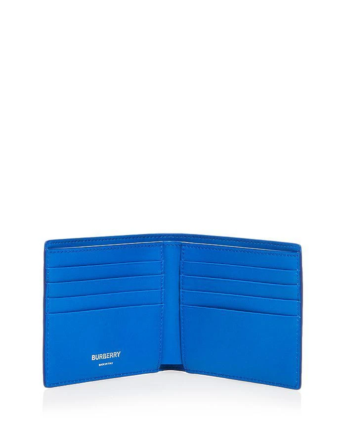 商品Burberry|Embossed Check Leather Bifold Wallet,价格¥1970,第2张图片详细描述