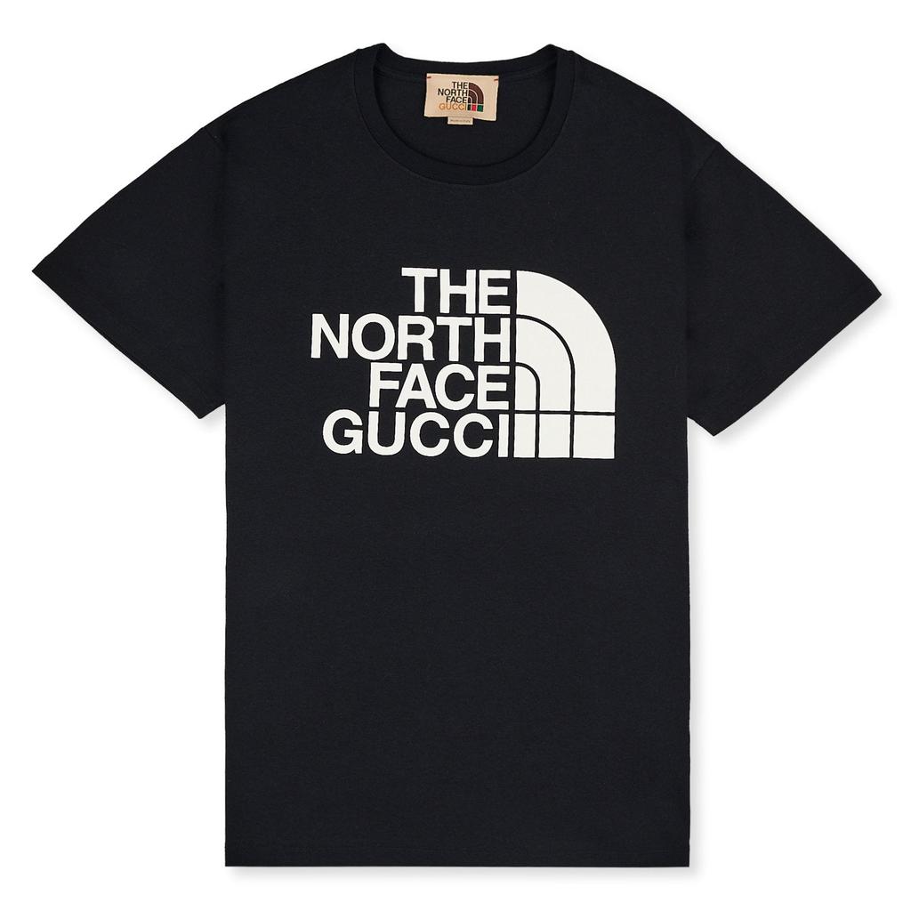 Gucci x The North Face Black White T Shirt商品第1张图片规格展示