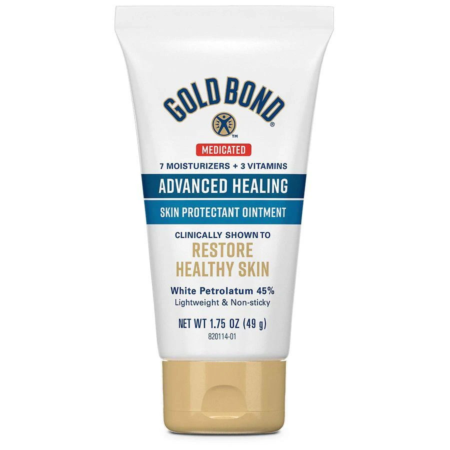 商品Gold Bond|Medicated Advanced Healing Ointment, for Dry Skin,价格¥48,第1张图片