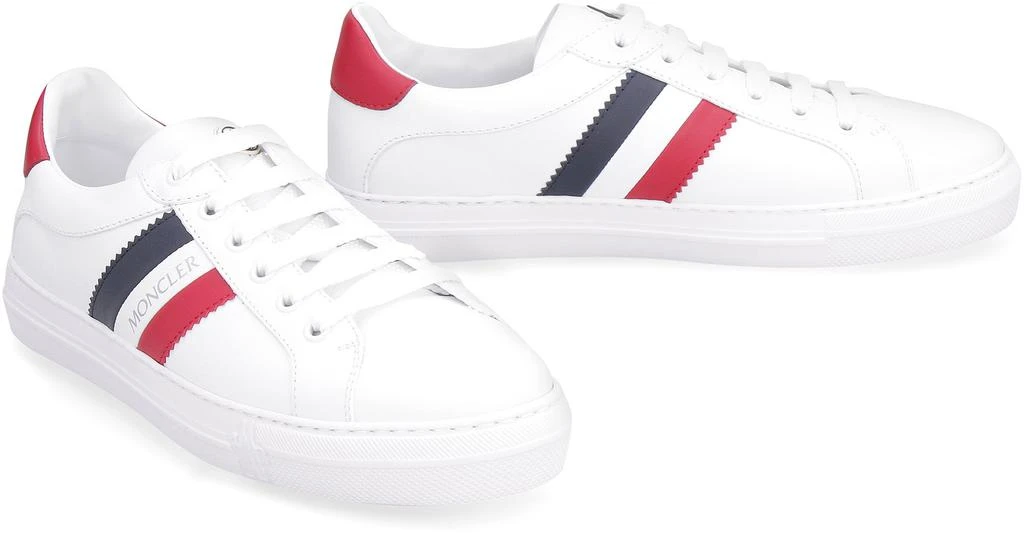 商品Moncler|ARIEL LEATHER LOW-TOP SNEAKERS,价格¥1404,第3张图片详细描述