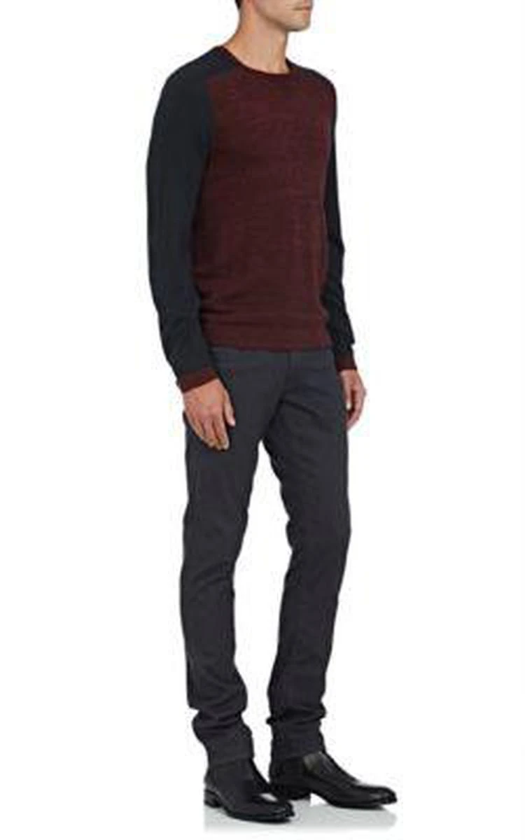 商品John Varvatos|Colorblocked Cotton-Wool Sweater,价格¥1462,第2张图片详细描述