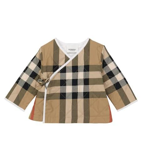 商品Burberry|Baby Vintage Check quilted jacket,价格¥1964,第1张图片