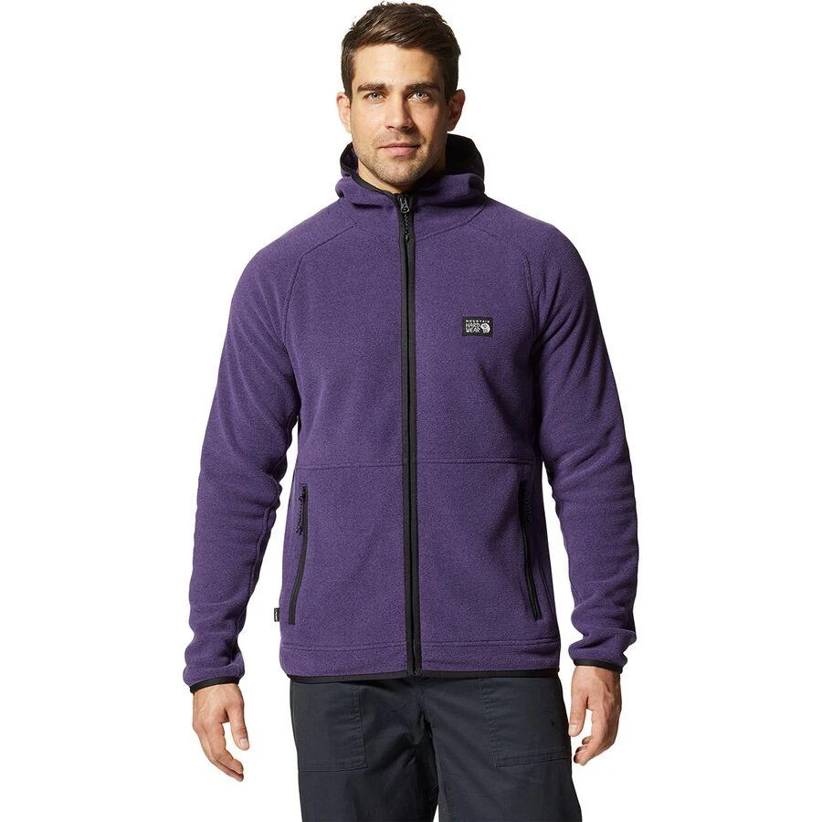 商品Mountain Hardwear|Polartec Double Brushed Full-Zip Hoodie - Men's,价格¥581,第1张图片详细描述