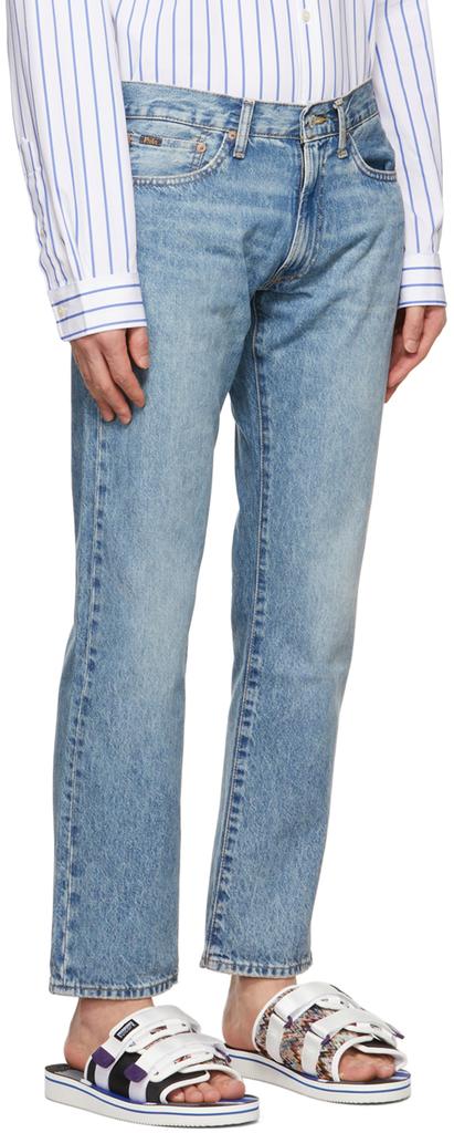 Blue Classic Fit Jeans商品第2张图片规格展示