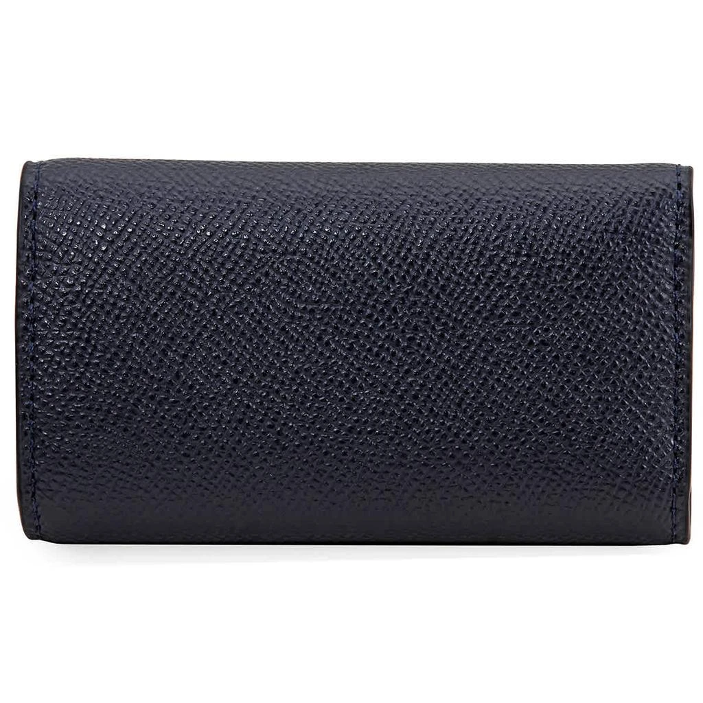 商品Coach|Coach Ladies Navy Cross Grain Leather 6-Ring Key Case,价格¥670,第3张图片详细描述