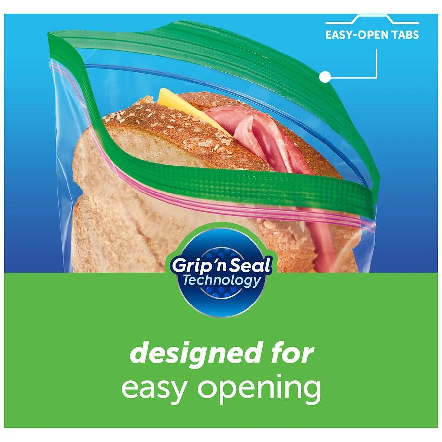 商品Ziploc|Sandwich Bags with Easy Guide,价格¥30,第4张图片详细描述