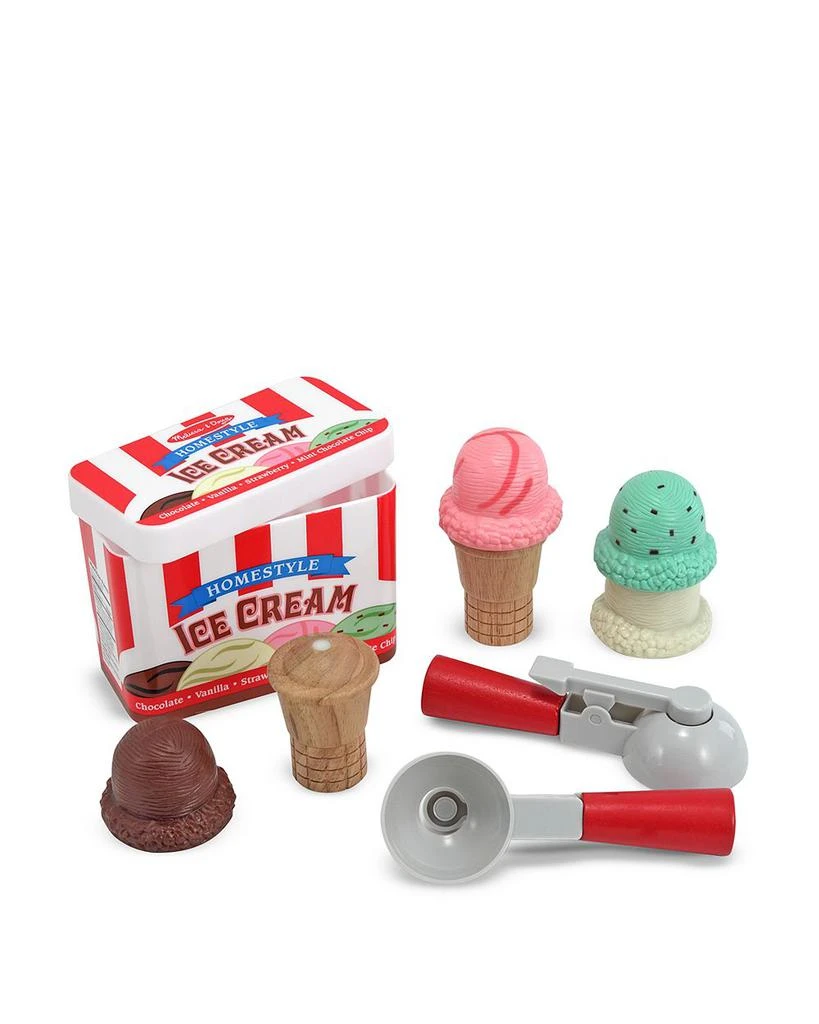 商品Melissa & Doug|Scoop & Stack Ice Cream Cone Play Set - Ages 3+,价格¥296,第1张图片