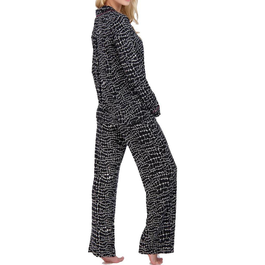 商品P.J. Salvage|PJ Salvage Women's 2 Piece Printed Top & Pants Pajama Sleepwear Set,价格¥296,第6张图片详细描述