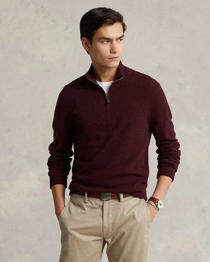 商品Ralph Lauren|Wool Quarter-Zip Pullover,价格¥688,第5张图片详细描述