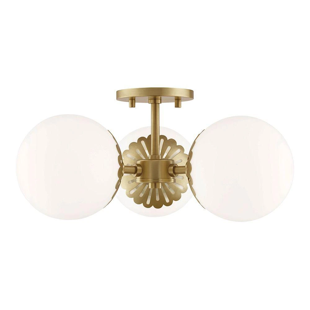 商品mitzi|Paige 3-Light Semi Flush Mount,价格¥3154,第1张图片详细描述