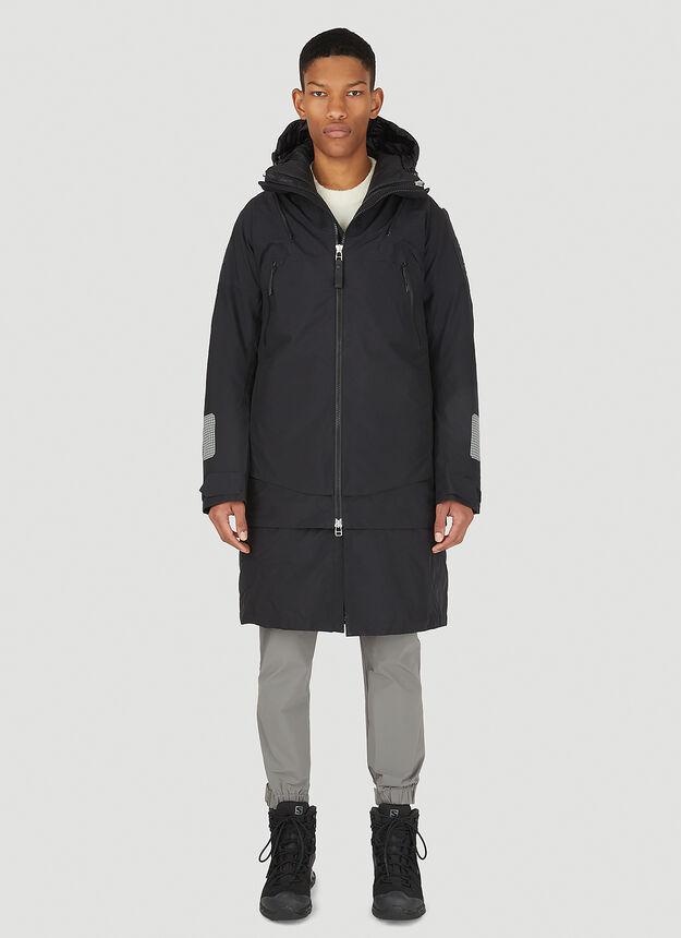 Modular Parka Coat in Black商品第1张图片规格展示