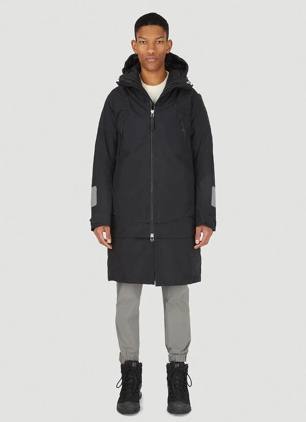 商品Helly Hansen|Modular Parka Coat in Black,价格¥3714,第1张图片