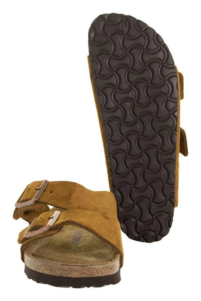 商品Birkenstock|Birkenstock Arizona - Suede Leather Slipper,价格¥1096,第5张图片详细描述