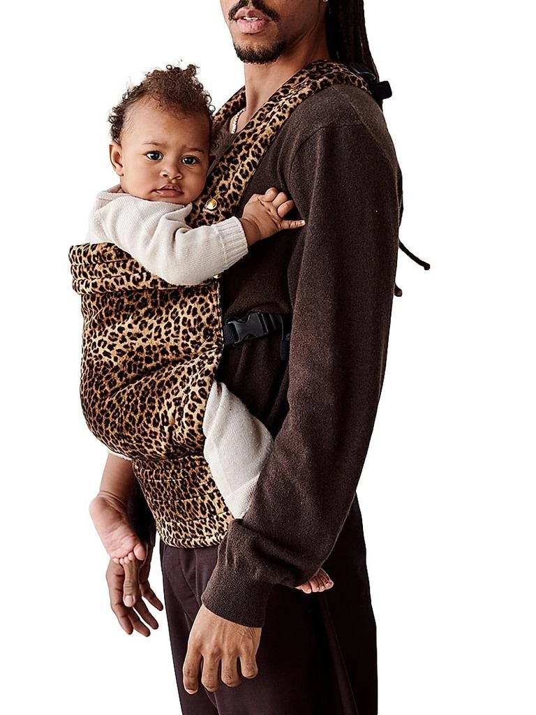 商品Artipoppe|Zeitgeist Leopard Velvet Baby Carrier,价格¥3847,第2张图片详细描述