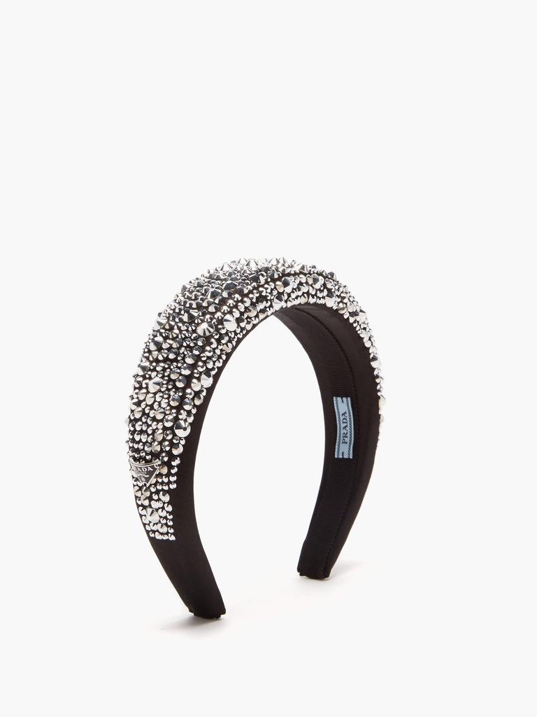 商品Prada|Studded satin headband,价格¥5377,第5张图片详细描述