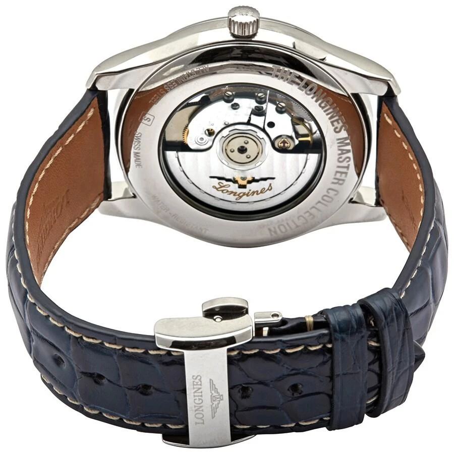 商品Longines|Master Automatic Moonphase Blue Dial Men's Watch L29094920,价格¥15703,第3张图片详细描述