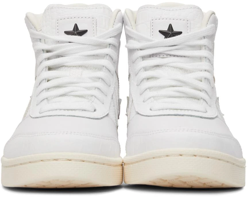 商品Converse|White Croc Pro Sport Hi Sneakers,价格¥249,第2张图片详细描述