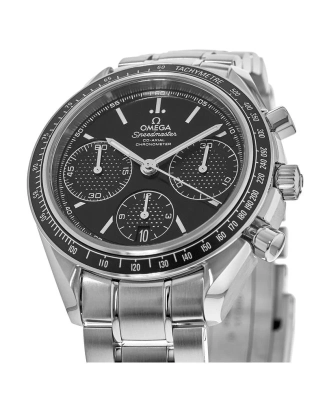 商品Omega|Omega Speedmaster Racing Black Chronograph Dial Steel Men's Watch 326.30.40.50.01.001,价格¥30551,第2张图片详细描述