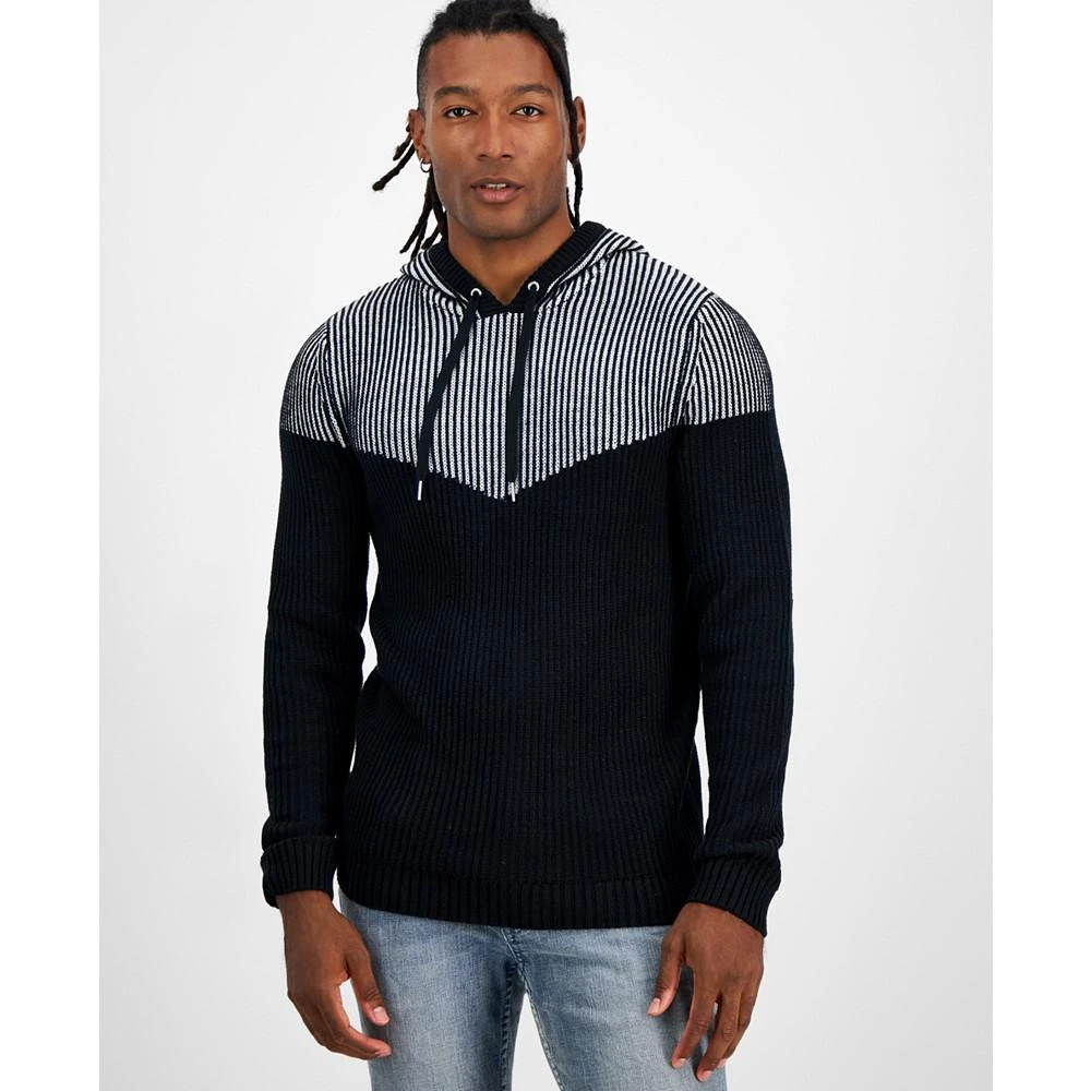 商品INC International|Men's Regular-Fit Plaited Hoodie, Created for Macy's,价格¥189,第1张图片