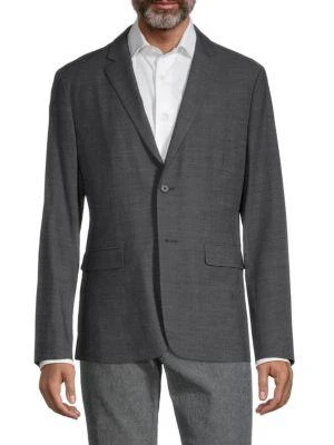 商品Theory|​Clinton Drape Wool-Blend Blazer,价格¥985,第1张图片