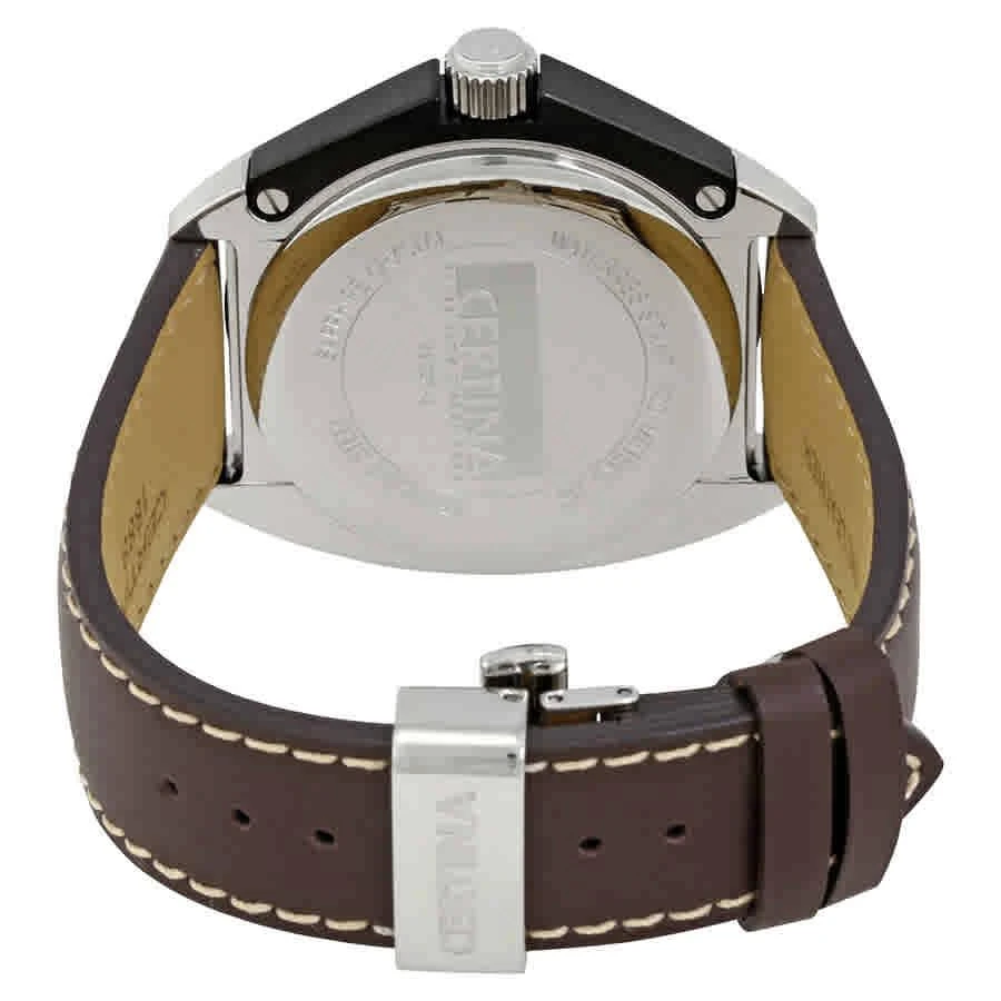 商品Certina|DS Royal Black Dial Men's Brown Leather Watch C010.410.16.051.00,价格¥1485,第3张图片详细描述