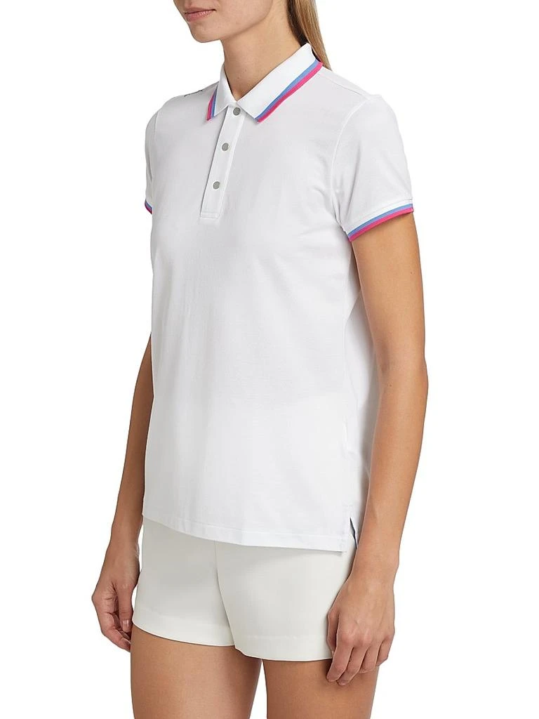 商品Ralph Lauren|Stretch Piqué Mesh Polo T-Shirt,价格¥406,第4张图片详细描述
