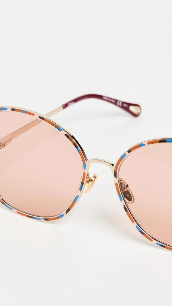 商品Chloé|Chloe Vitto 太阳镜,价格¥1387,第5张图片详细描述