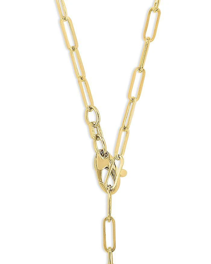 商品Bloomingdale's|Emerald & Diamond Medallion Pendant Necklace in 14K Yellow Gold, 18",价格¥19247,第3张图片详细描述