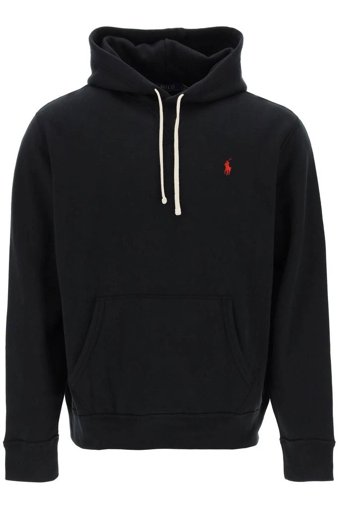 商品Ralph Lauren|hoodie in fleece-back cotton,价格¥849,第1张图片