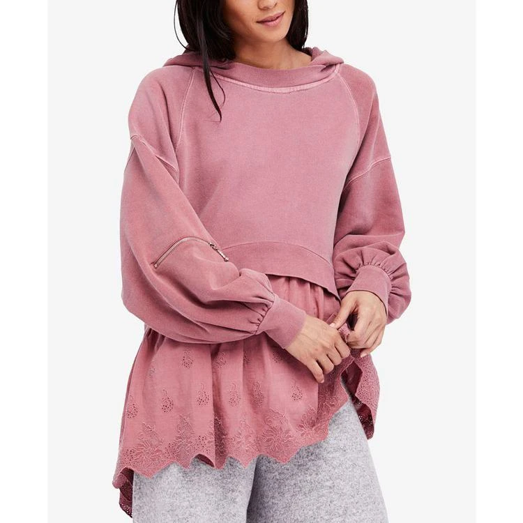 商品Free People|Cotton Hooded Sweater,价格¥493,第1张图片