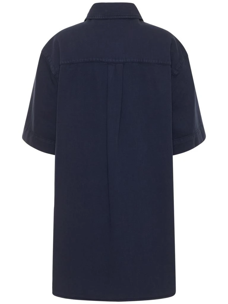 商品Lemaire|Short Sleeve Cotton Denim Shirt,价格¥1307,第5张图片详细描述