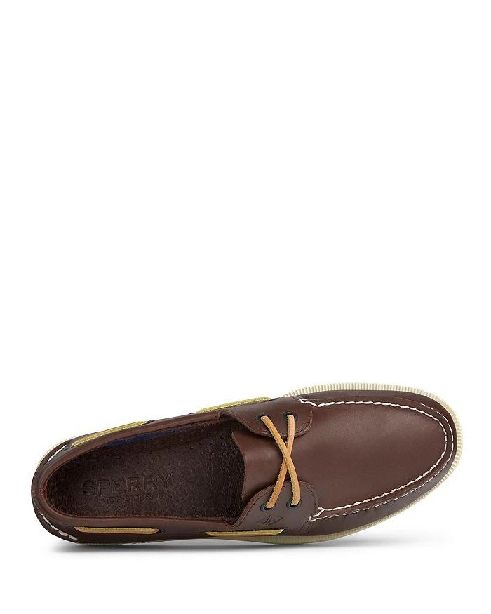 商品Sperry|Men's Authentic Original Two Eye Leather Boat Shoes,价格¥744,第3张图片详细描述