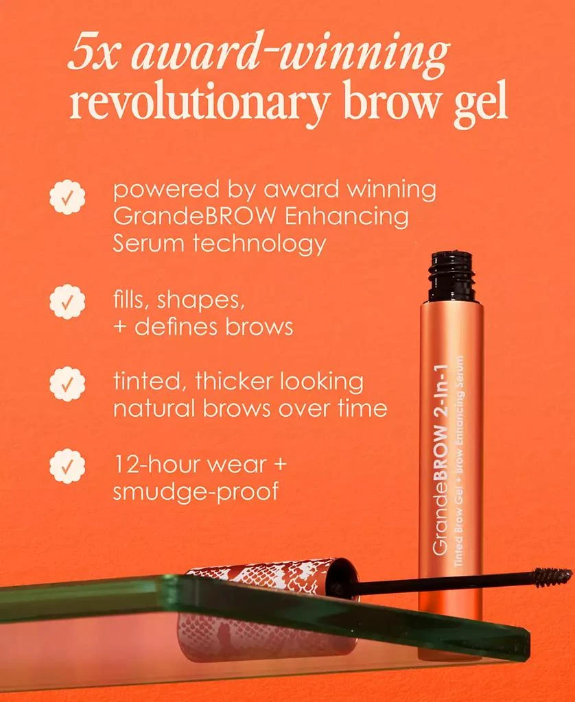 GrandeBROW 2-In-1 Tinted Brow Gel + Brow Enhancing Serum 商品