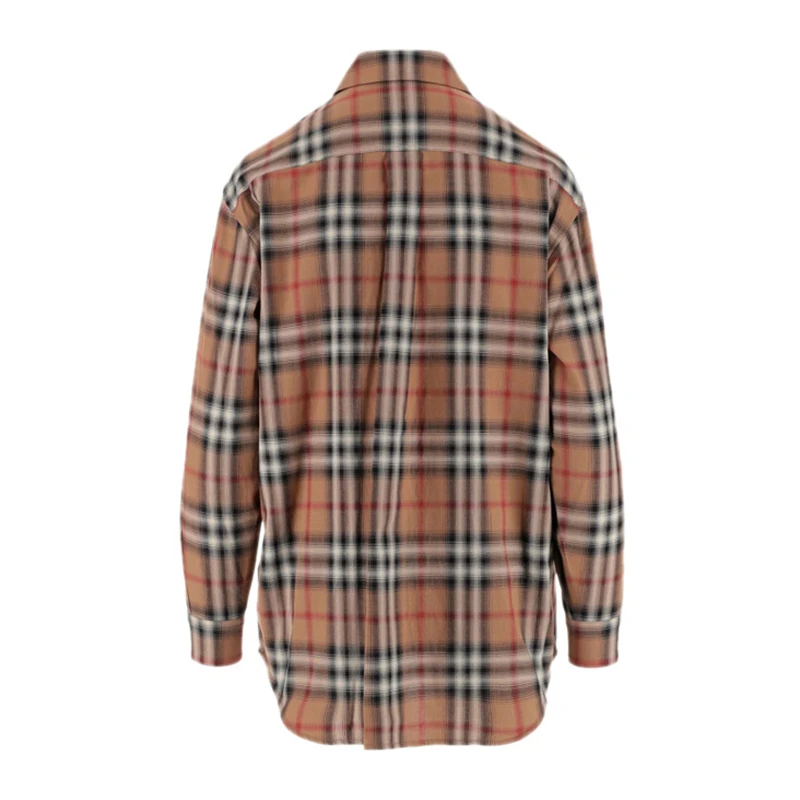 商品Burberry|BURBERRY 博柏利 女士米色衬衫 8037305,价格¥2850,第1张图片
