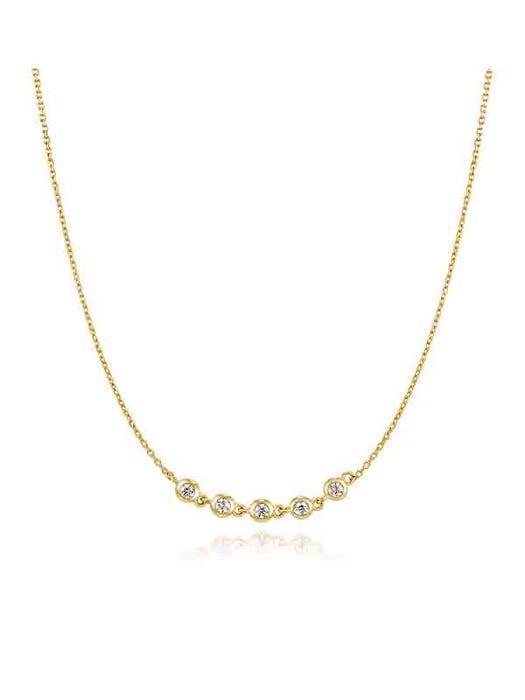 商品hyeres-lor|Essence 14K Cluster Necklace,价格¥2996,第4张图片详细描述