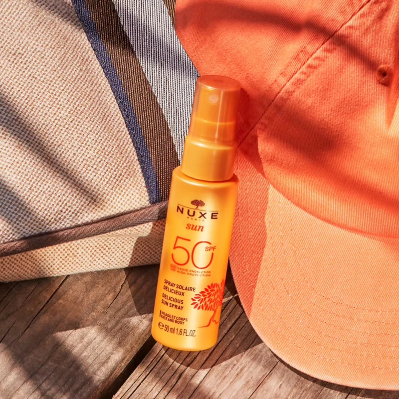 Nuxe欧树 面部身体防护喷雾50ml SPF50防水防汗全身可用清爽控油 商品