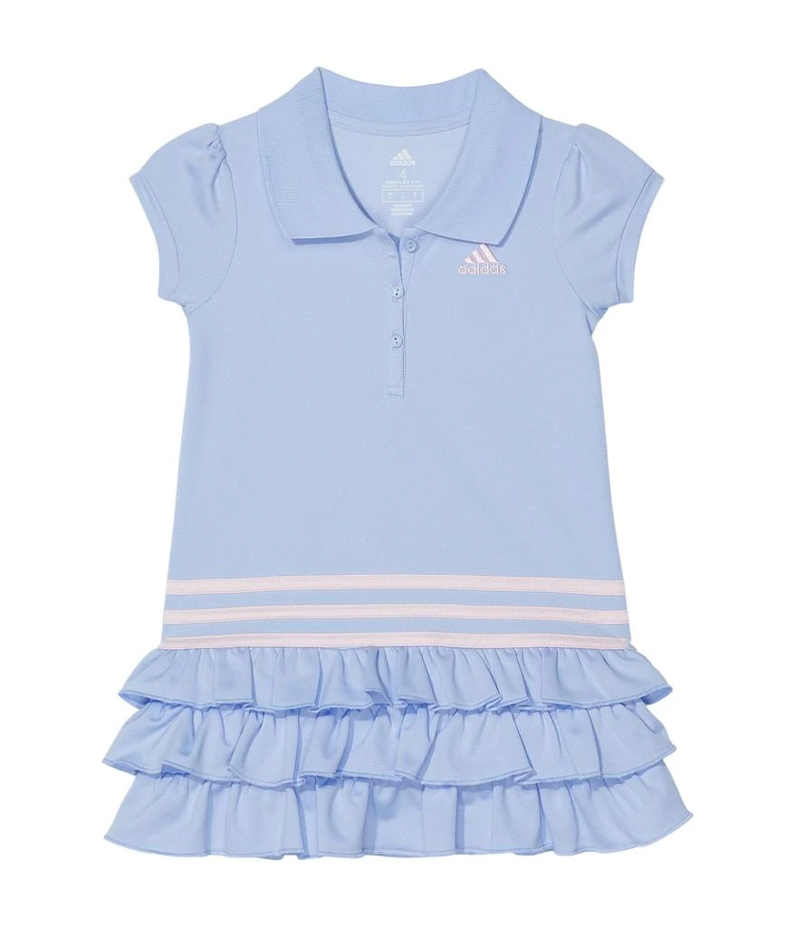 商品Adidas|adidas Kids Short Sleeve Polo Dress (Toddler/Little Kids),价格¥161,第1张图片