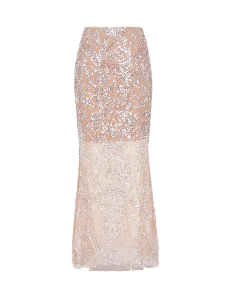 商品Self Portrait|Self-Portrait Paisley Sequin Maxi Skirt,价格¥7383,第1张图片