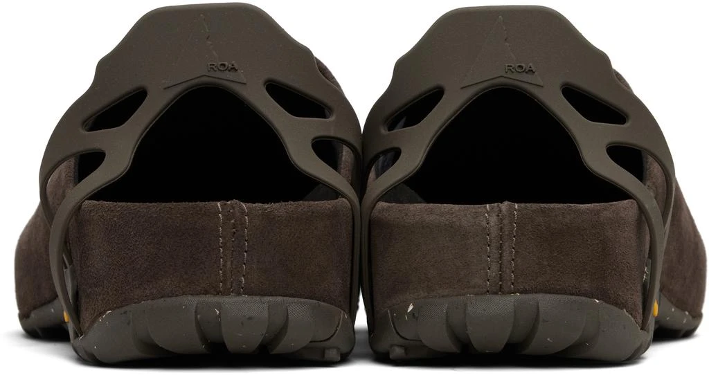 商品ROA|Brown Fedaia Mules,价格¥978,第2张图片详细描述