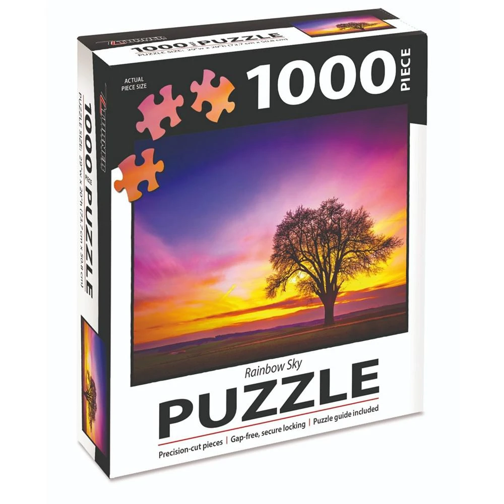 商品Lang|Rainbow Sky 1000 pc Puzzle,价格¥58,第2张图片详细描述