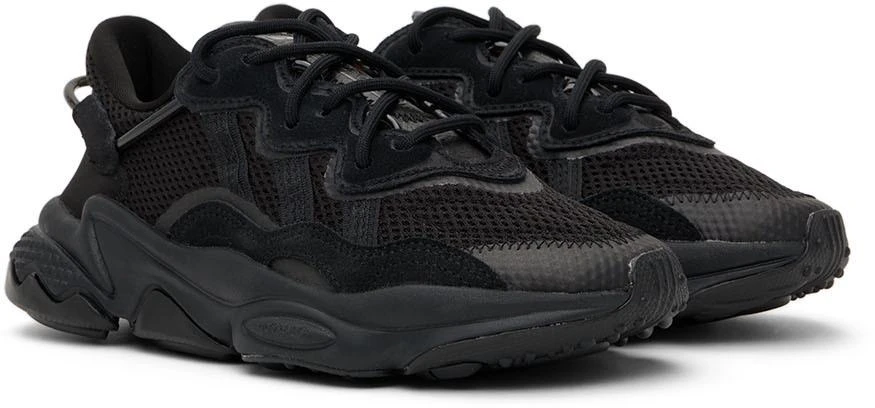 商品Adidas|Kids Black Ozweego Big Kids Sneakers,价格¥478,第4张图片详细描述