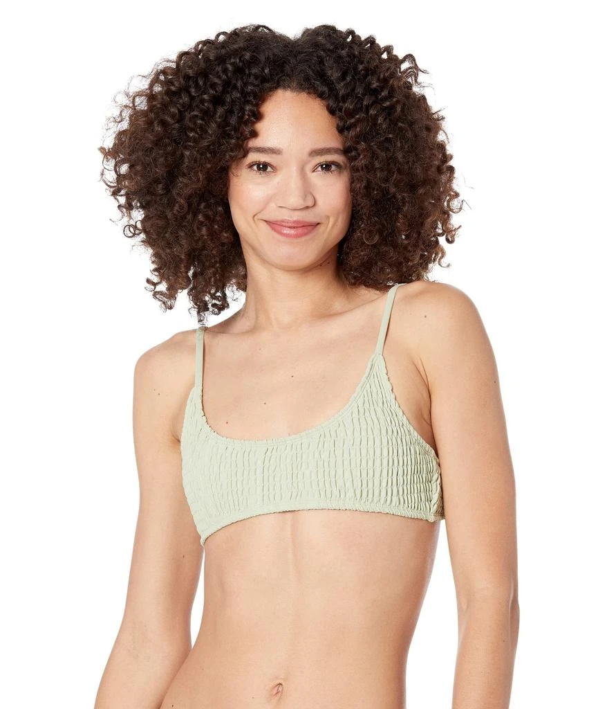 商品Charlie Holiday|Gina Shirred Top,价格¥183,第1张图片