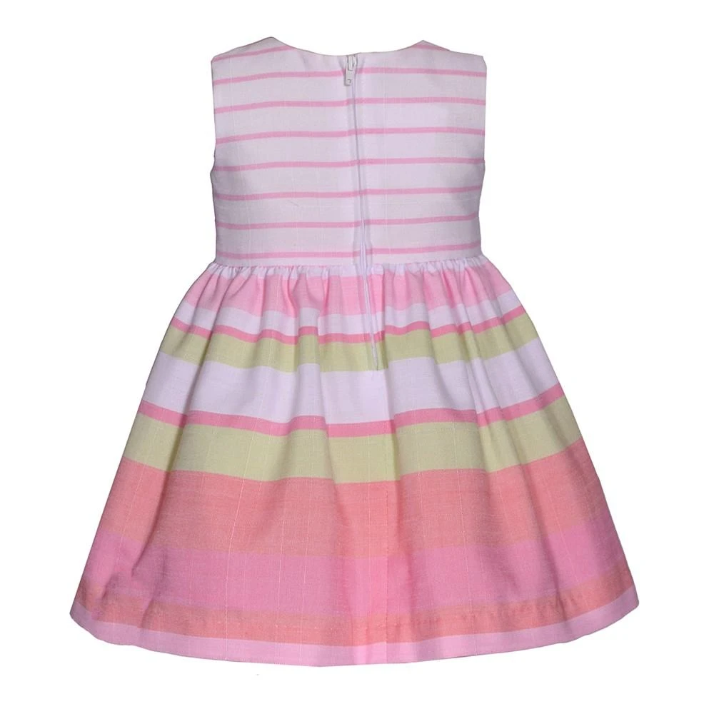 商品Bonnie Baby|Baby Girls Short Sleeved Cardigan Dress,价格¥101,第2张图片详细描述