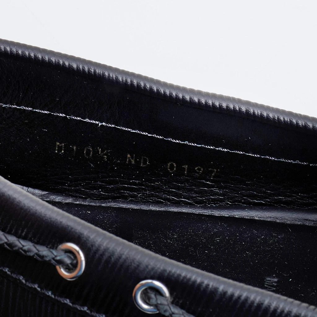 Louis Vuitton Black Epi Leather Raspail Slip On Loafers Size 44.5 商品